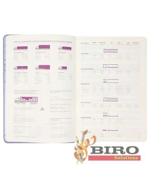 Agendă А5 2026 IDEE Standart "Soft Purple"